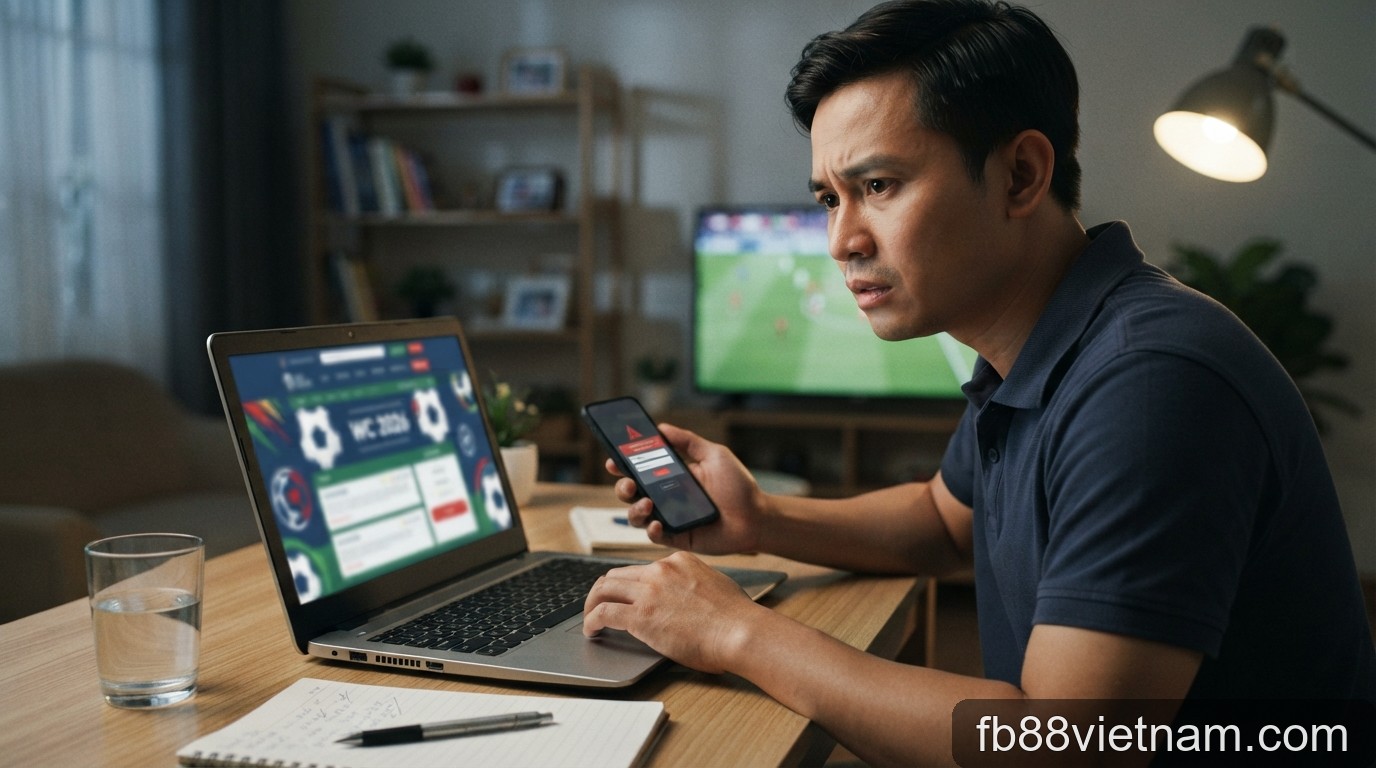 Cảnh báo rủi ro: Nhận diện các website cá cược giả mạo mùa World Cup 2026