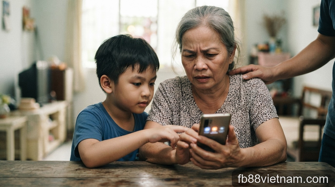 Cảnh báo: Thủ đoạn lừa đảo 'kích hoạt VNeID' cho trẻ em và người cao tuổi